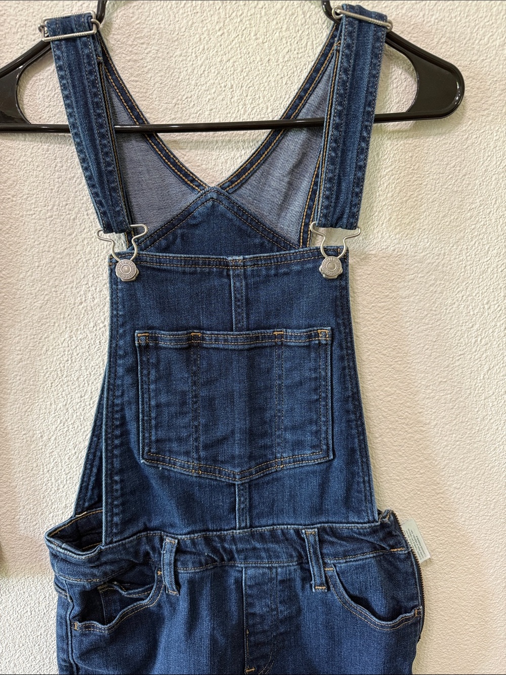 Levi's Indigo Blue Denim Overalls - Picture 4 of 5
